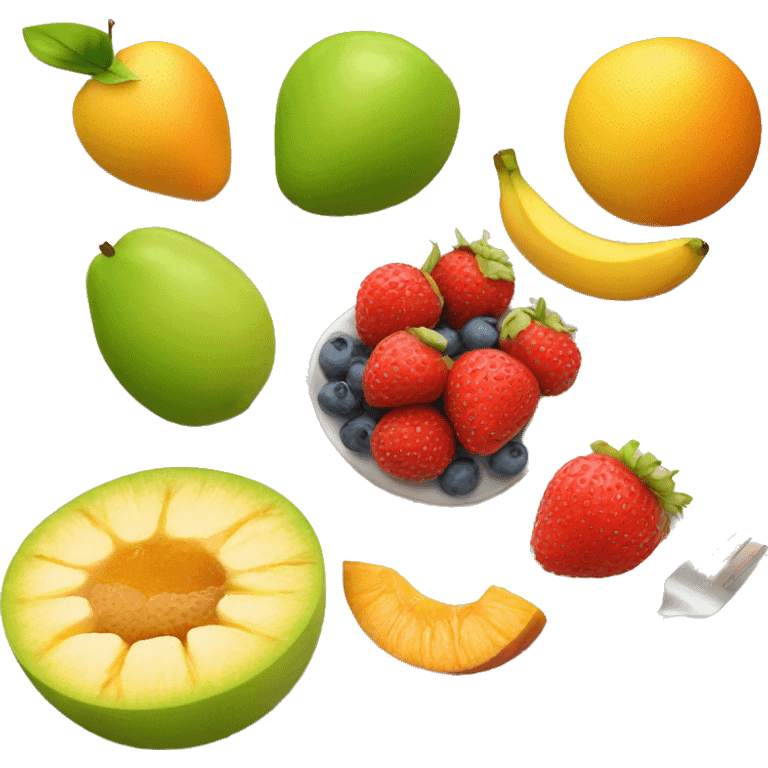 fruits breakfast emoji