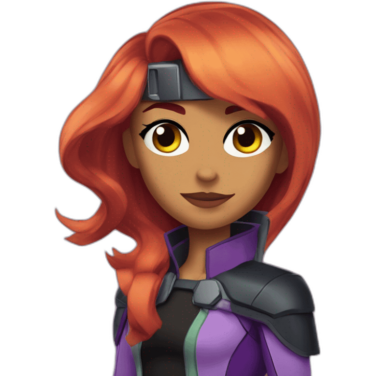 Teen Titans go starfire emoji