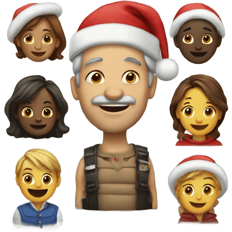 Felices fiestas emoji