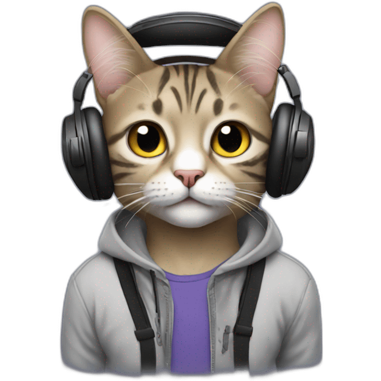 Dj CAT emoji