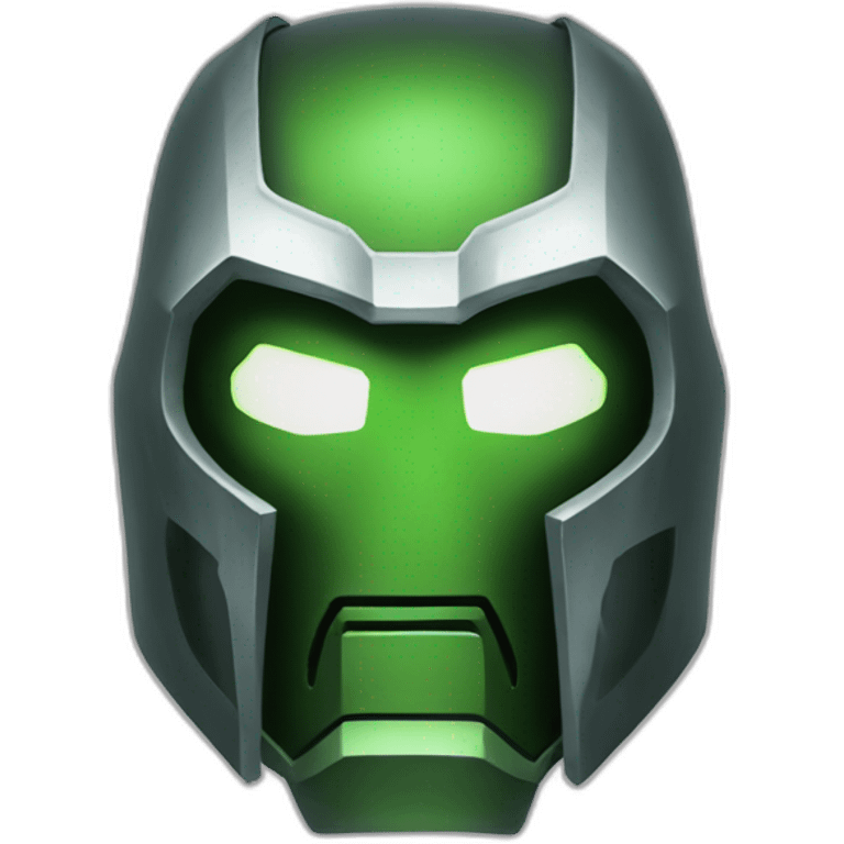 dr doom reflective mask emoji