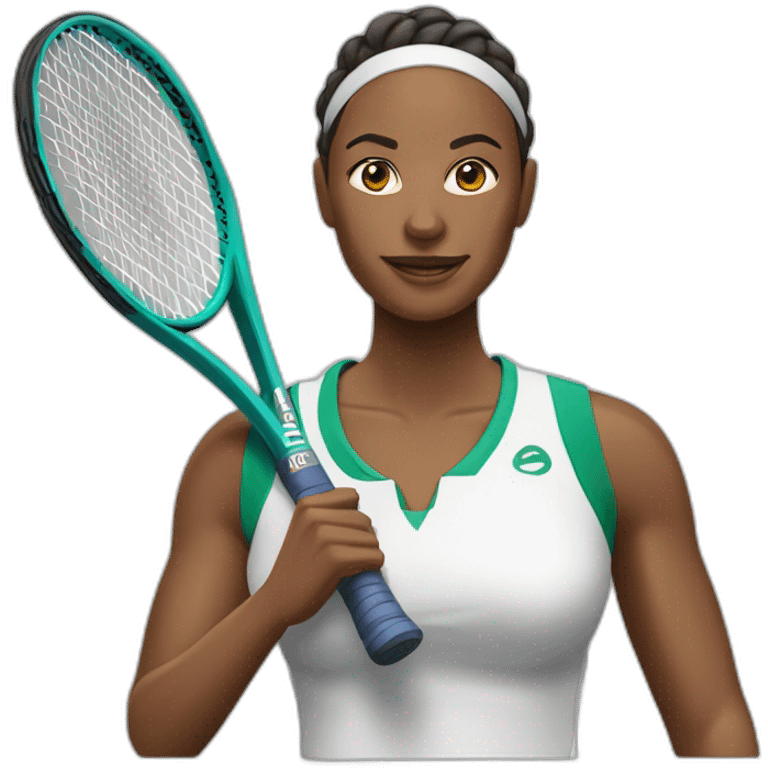  entrenadora de tenis de mesa emoji