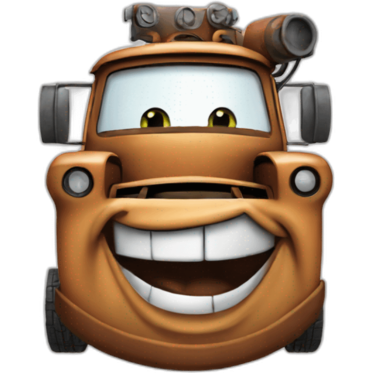 Tow Mater Nerd emoji