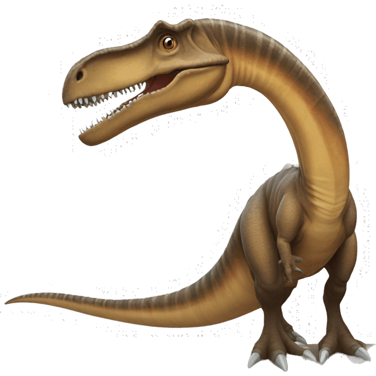 brown spinosaurus emoji