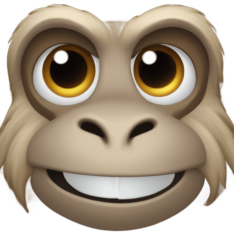 work with a monkey head emoji