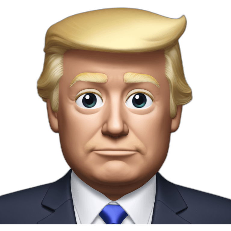 realistic Donald Trump Branded PS5 Sony emoji