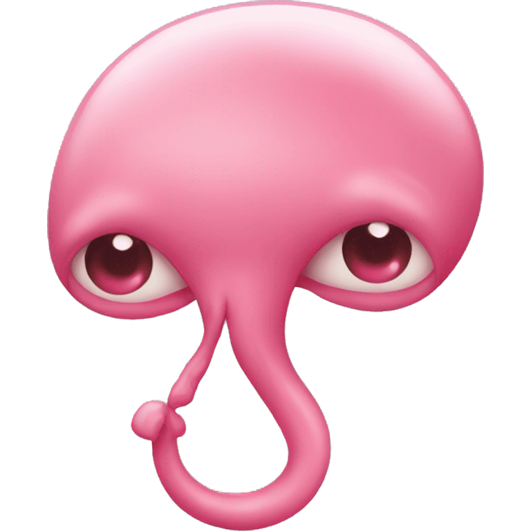 Pink uterus emoji