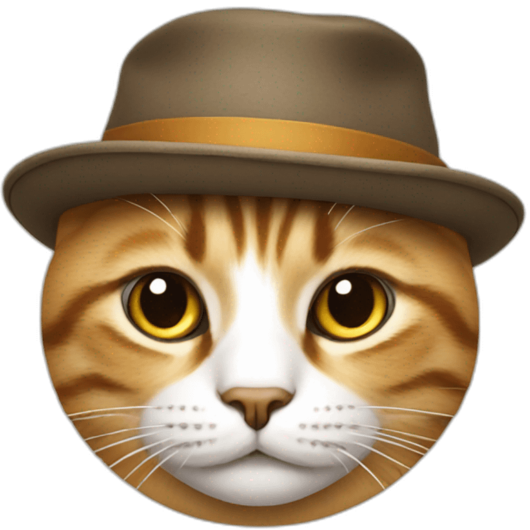 cat with hat emoji