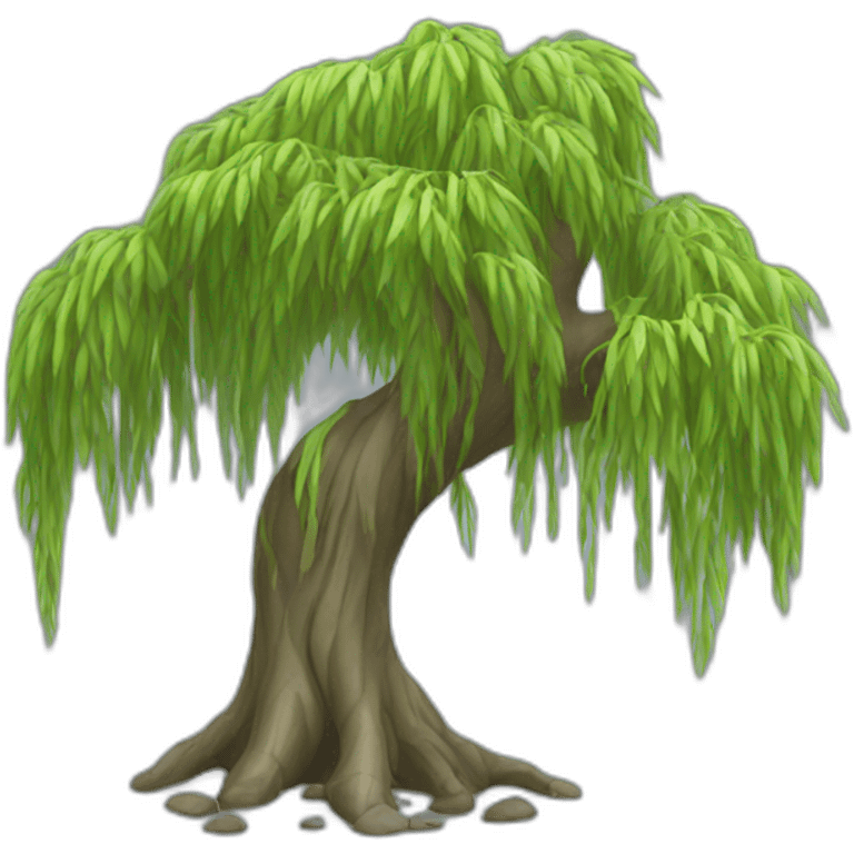 weeping willow tree emoji