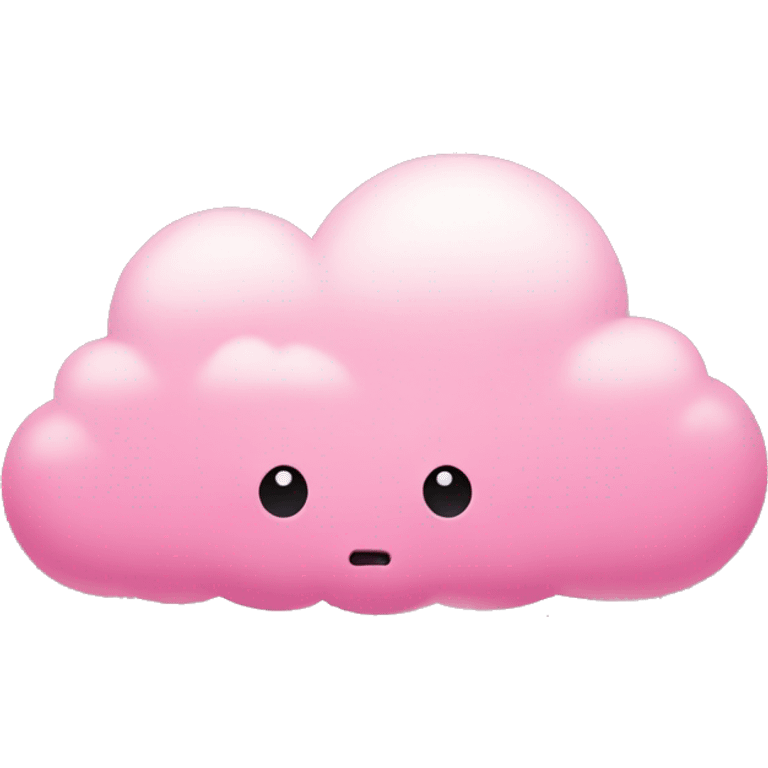 pink cloud emoji