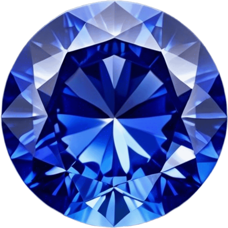 Cinematic Realistic Sapphire Emoji, Deep blue and stunning, with smooth, polished facets that gleam with a vibrant intensity. The deep blue hue reflects light in mesmerizing patterns, and a soft, glowing aura adds to the precious, regal nature of the gemstone. Soft glowing outline, capturing the essence of wisdom and royalty in a dazzling sapphire. emoji