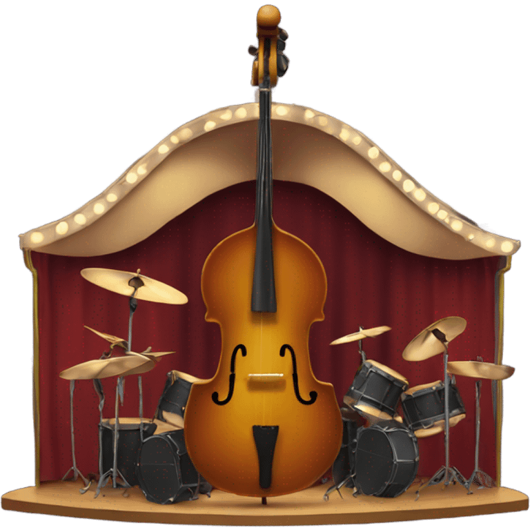 jazz music stage emoji