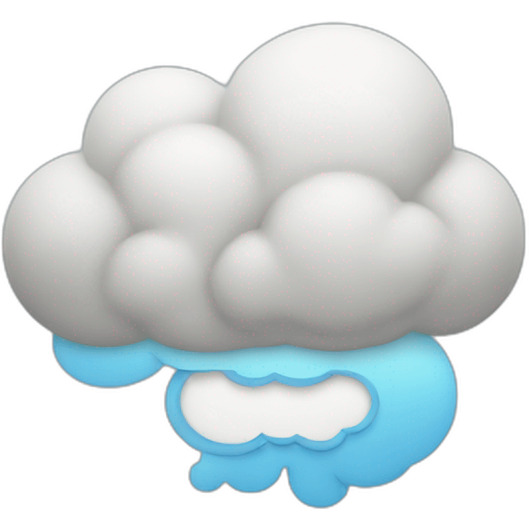 Thinking Cloud emoji