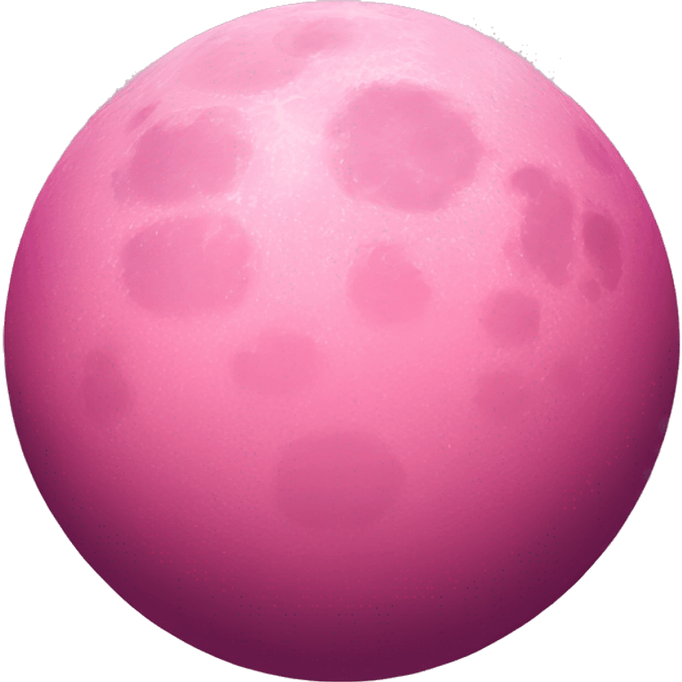 pink moon emoji