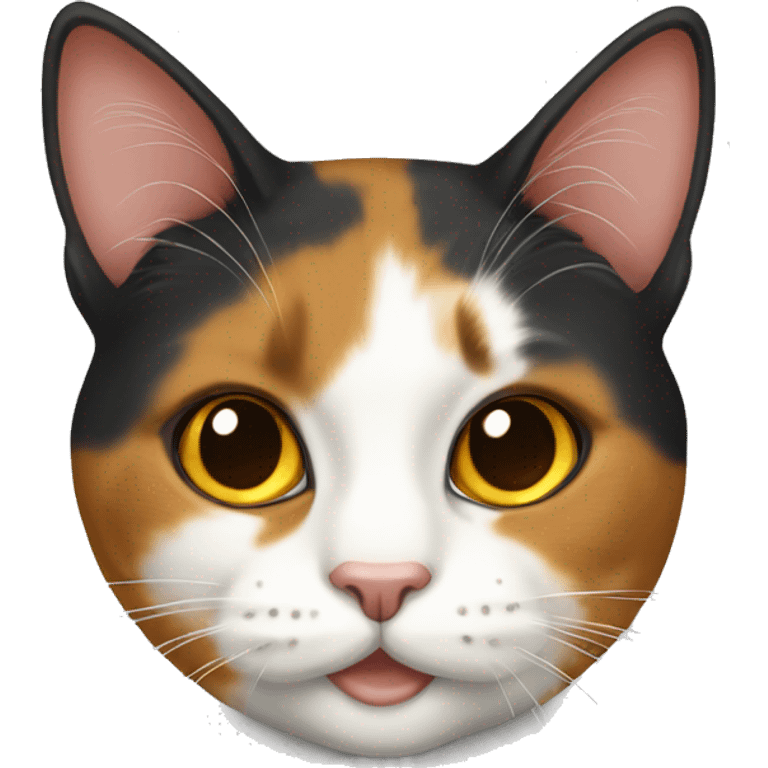 Calico cat emoji