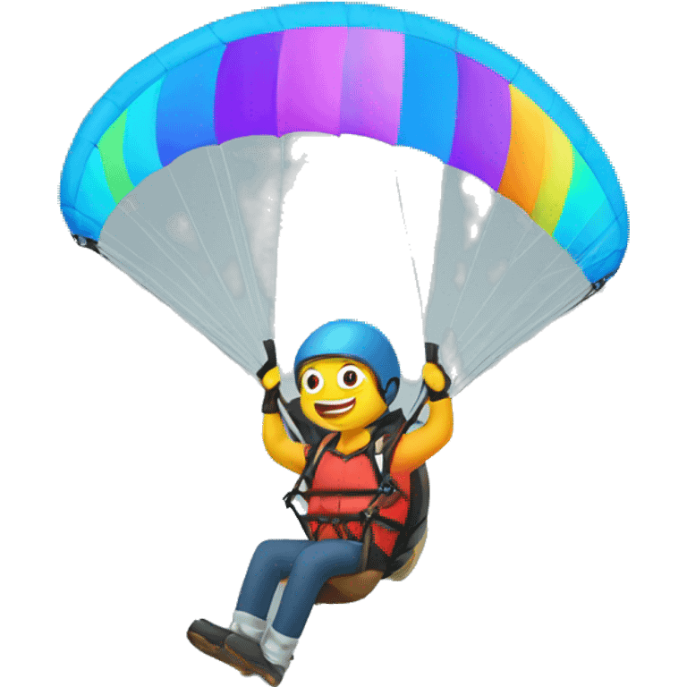 paragliding emoji