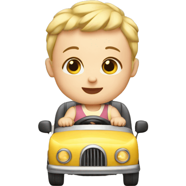 baby driving emoji