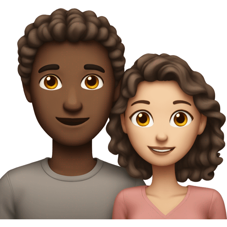 Fair skinned heart couple emoji