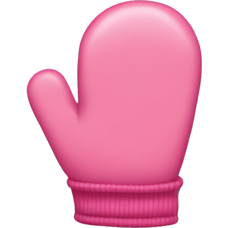 Pink mittens  emoji