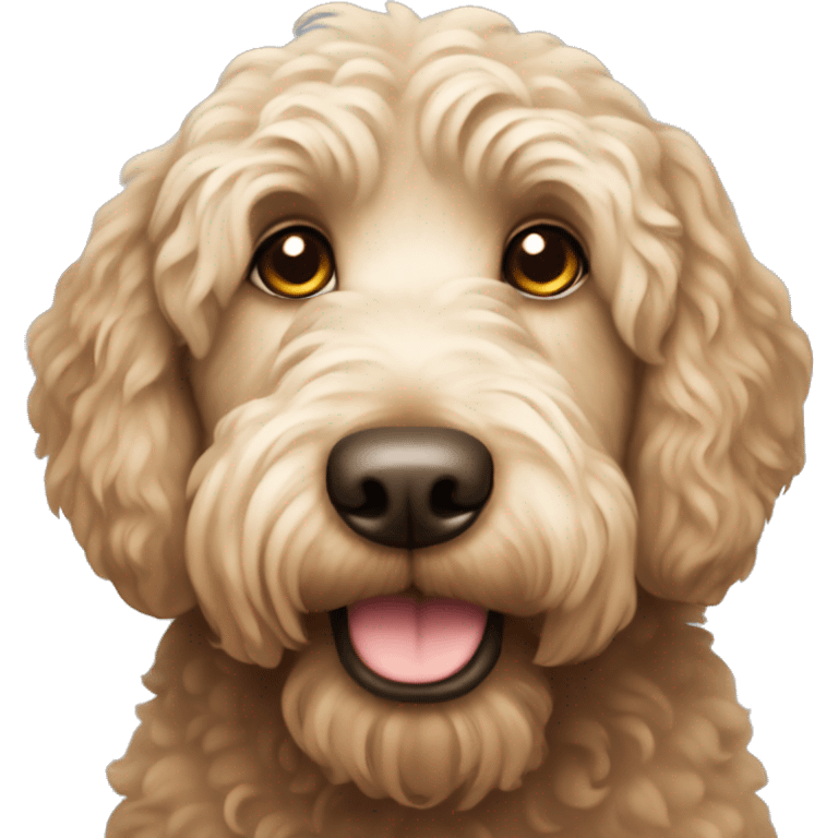 labradoodle judging you emoji