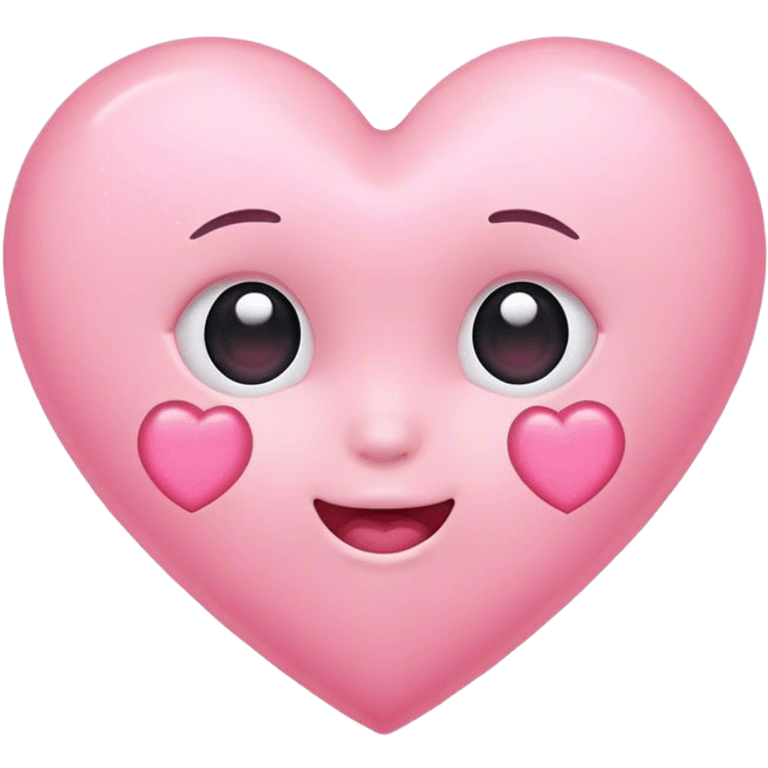 baby pink heart emoji  emoji