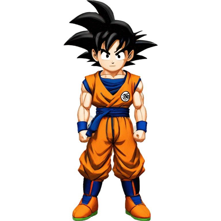 Goku de dragon ball z emoji