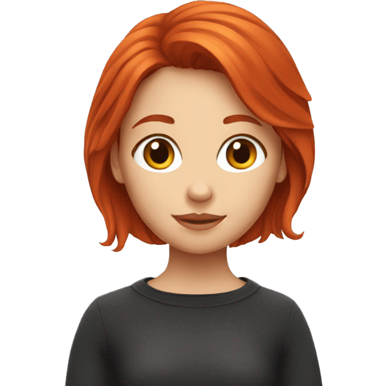 redhead girl emoji