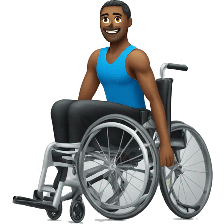 wheelchair athlete emoji