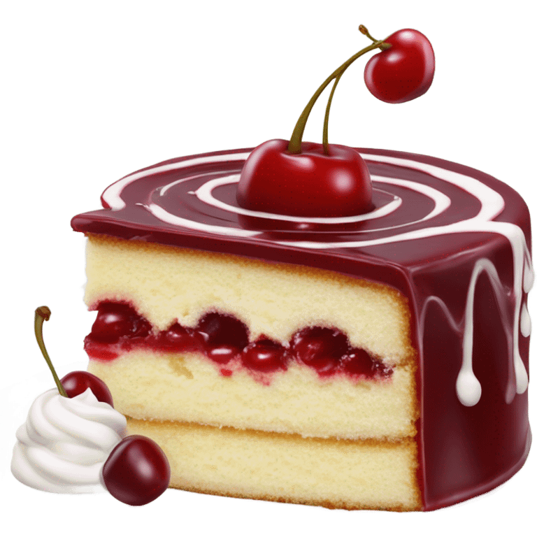 Cherry cake  emoji