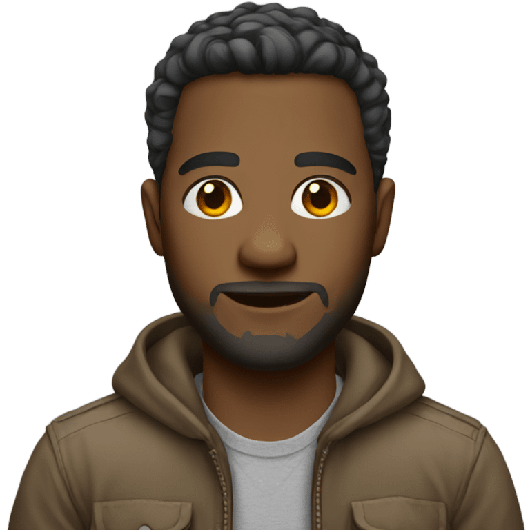 casual style male portrait emoji