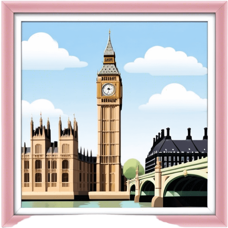 
pastel bigben emoji