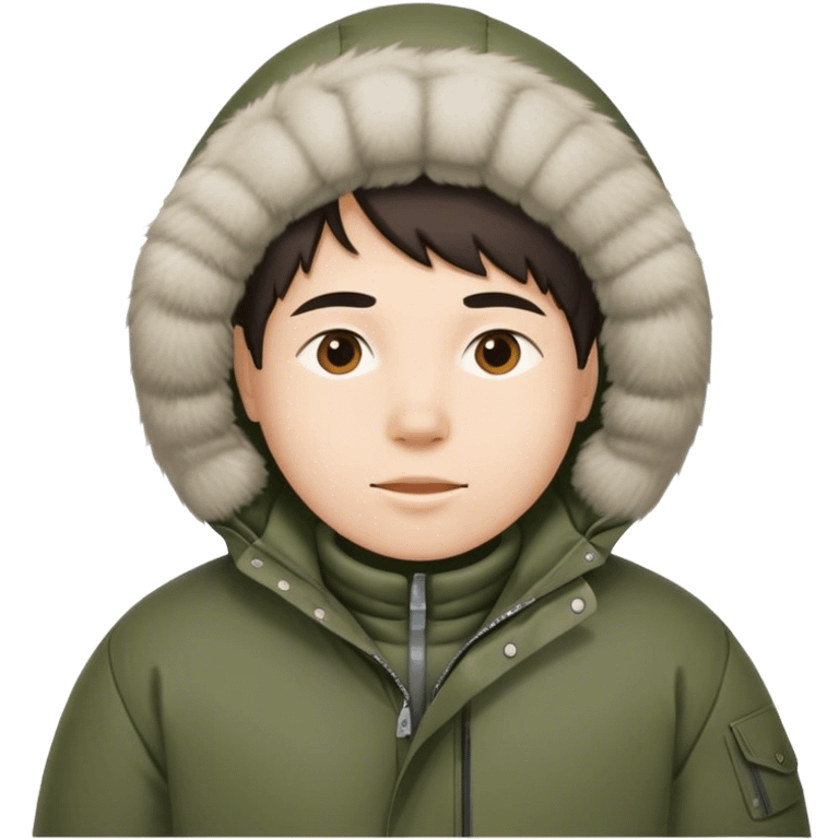 greenland citizen standing full scale emoji