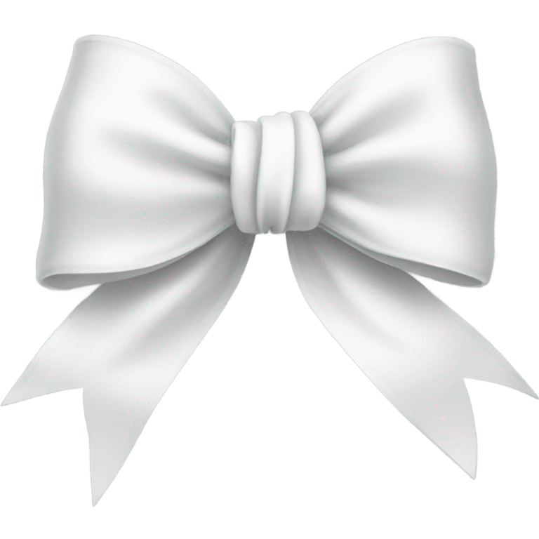 white bow emoji