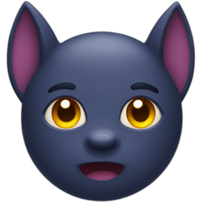 Bat Manu colours emoji