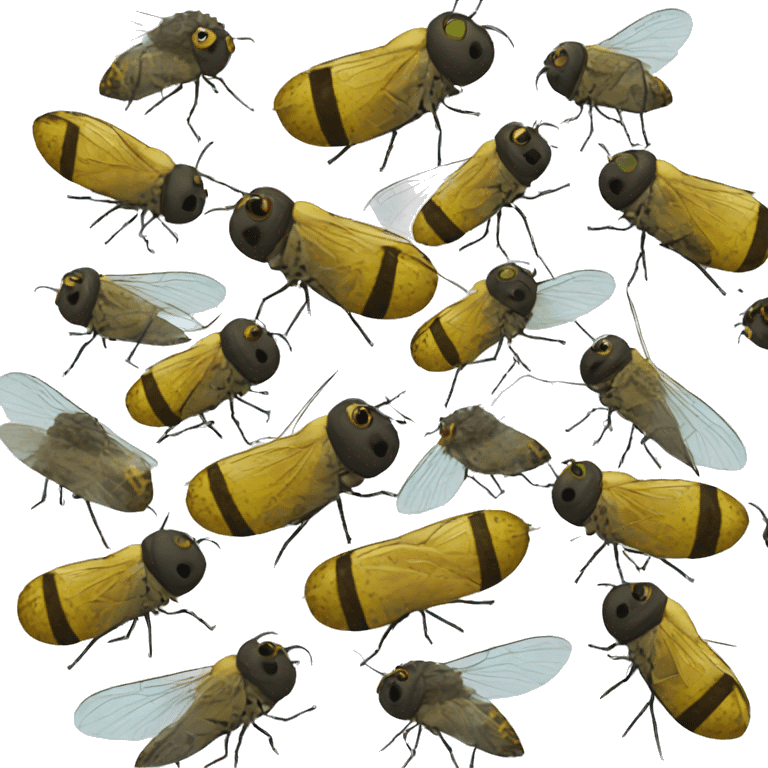 Stink flies emoji