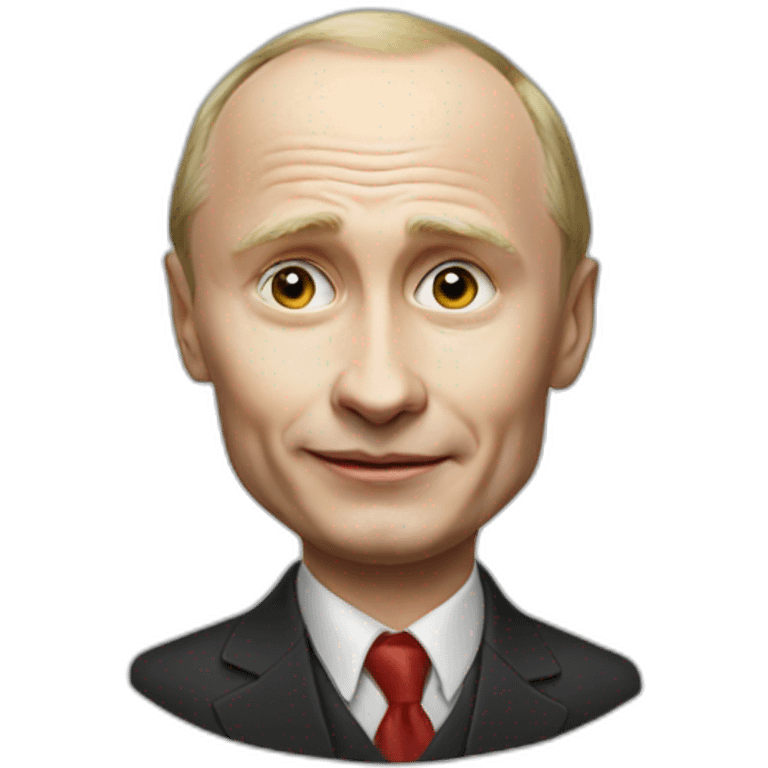 Miniature putin the clown emoji