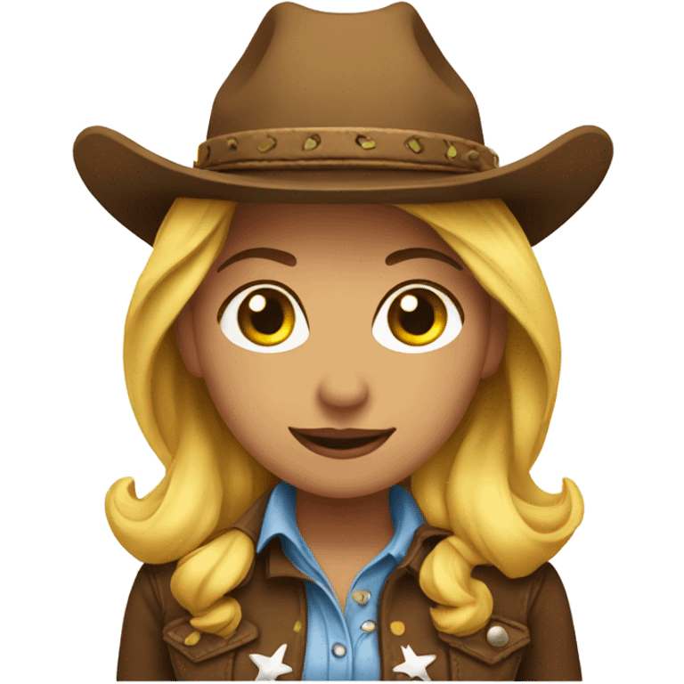 Cowgirl emoji