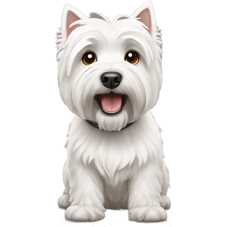 West Highland White terrier  emoji