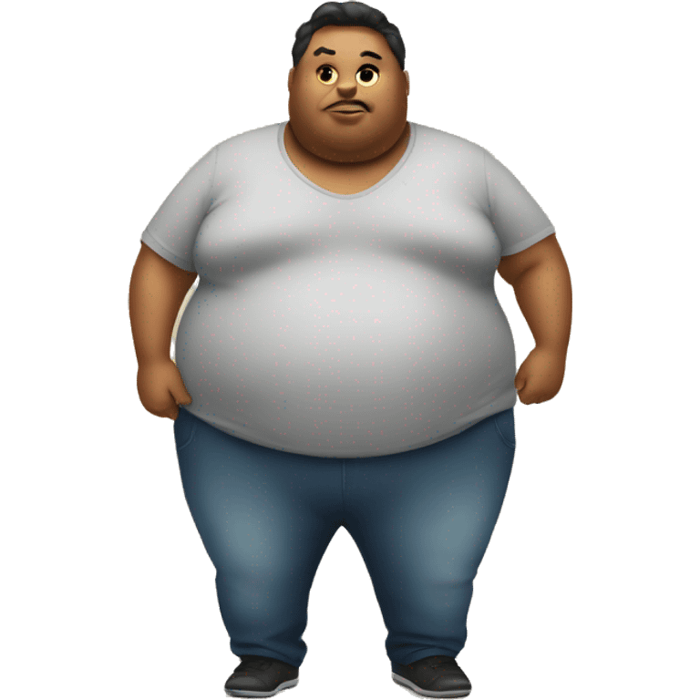 Obese emoji