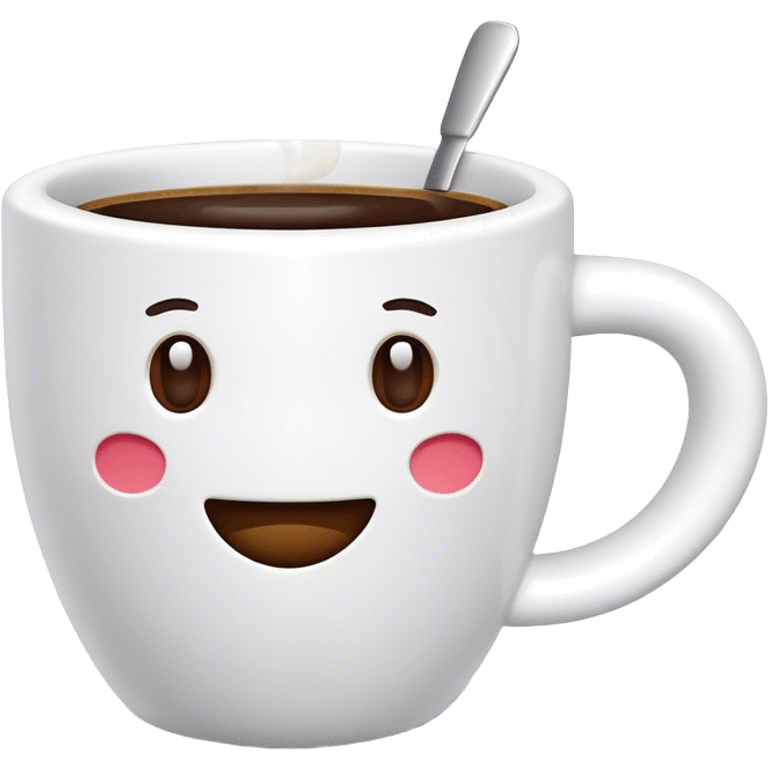 3D coffee cup emoji