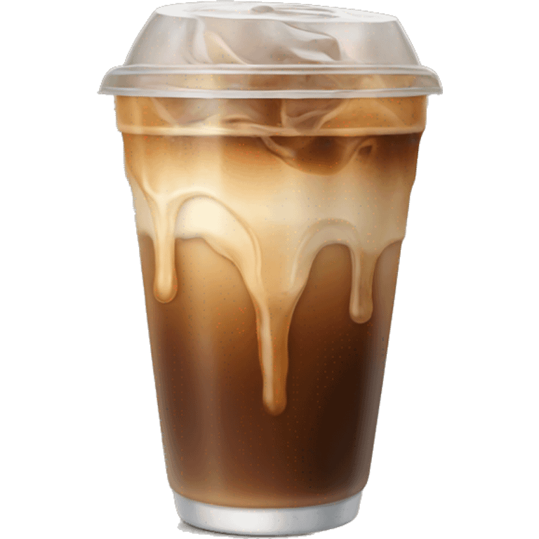 Iced coffee emoji