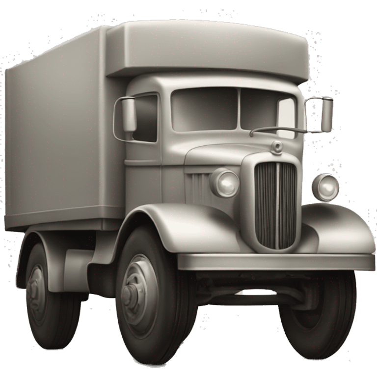 Very large 1934 moving truck emoji