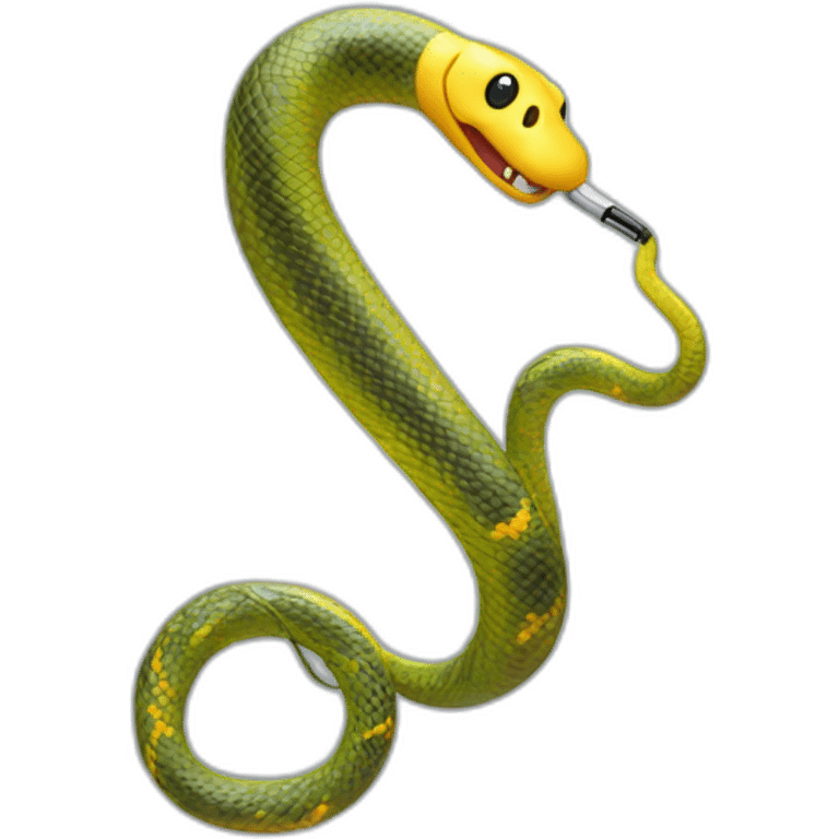 earpod snakes emoji