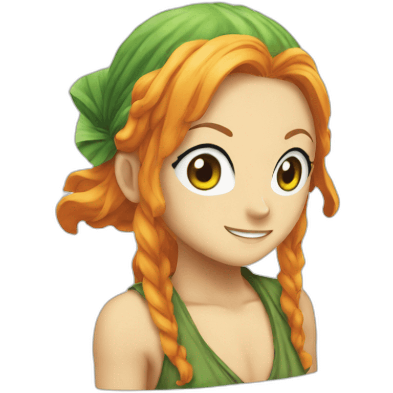 nami one piece emoji