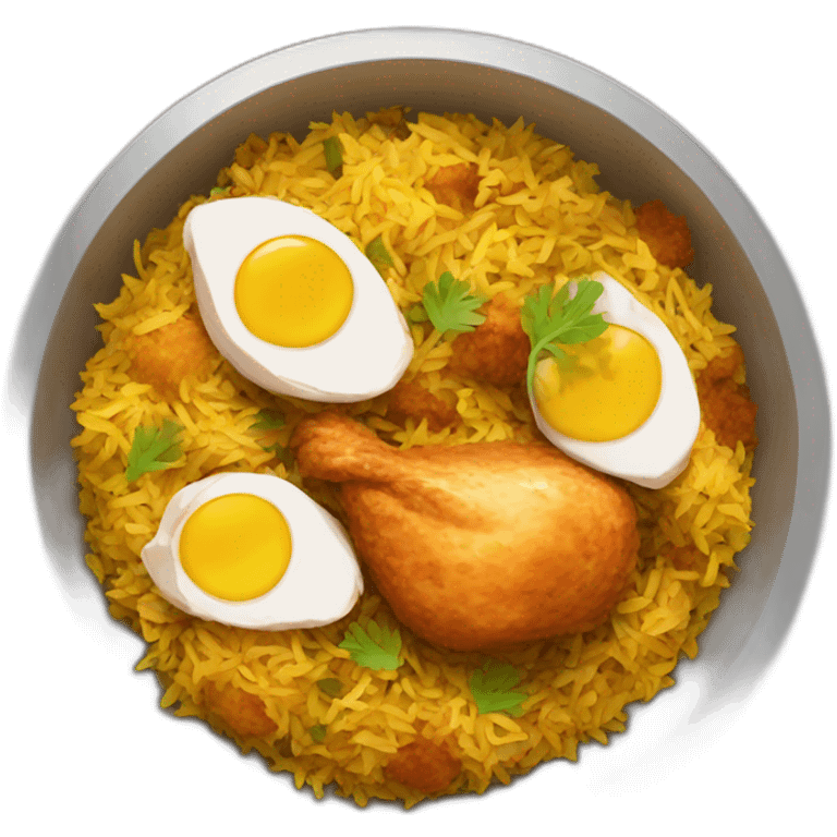 chicken biryani emoji