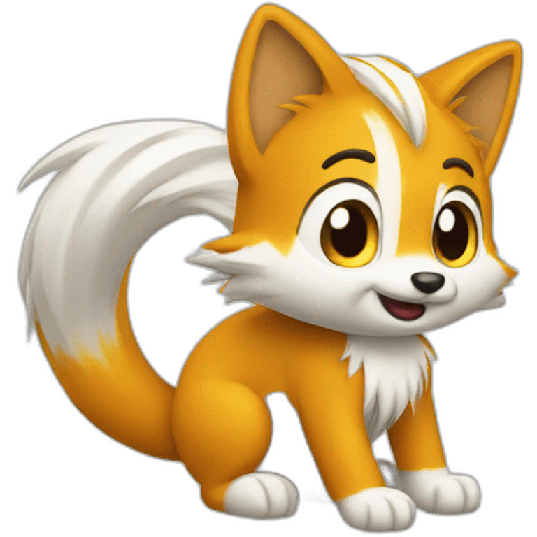 Tails emoji