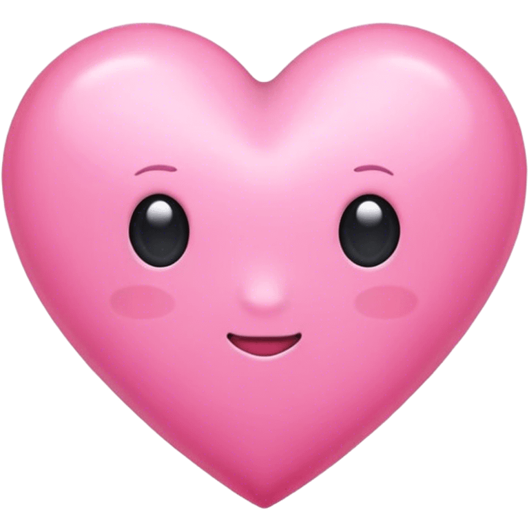 Pink heart  emoji