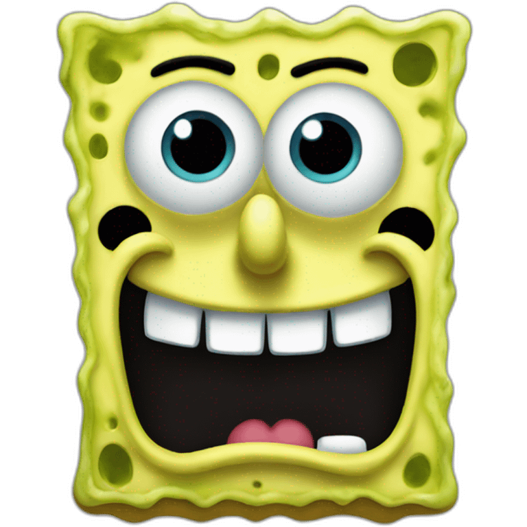 Spongebob evil emoji