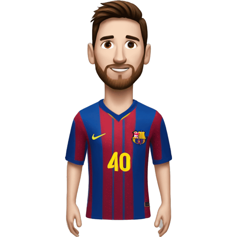 Messi’s jersey  emoji