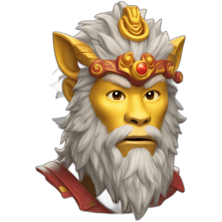 hyper realistic sun wukong emoji